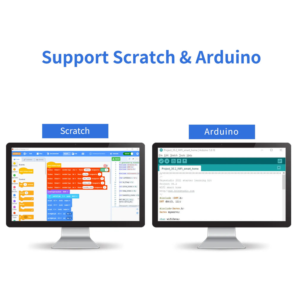 Keyestudio Plus Starter Kit for Arduino - Programming Education Kit