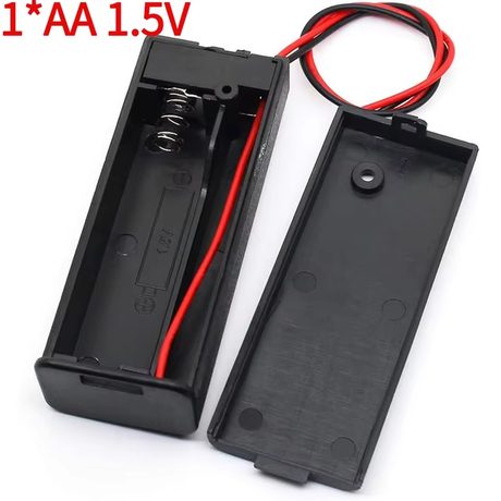 1 × AA Battery Holder Case With ON/ OFF Switch