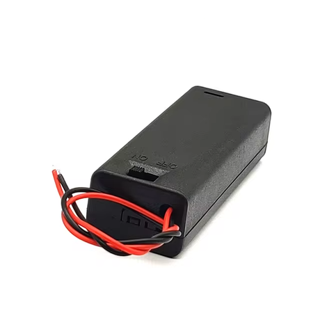1 × AA Battery Holder Case With ON/ OFF Switch