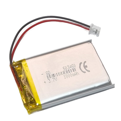 3.7V 1000mAh LiPo Battery – Lithium Polymer 503450