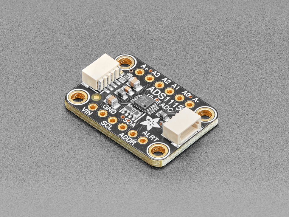 Adafruit ADS1115 16-Bit ADC - 4 Channel with Programmable Gain Amplifier