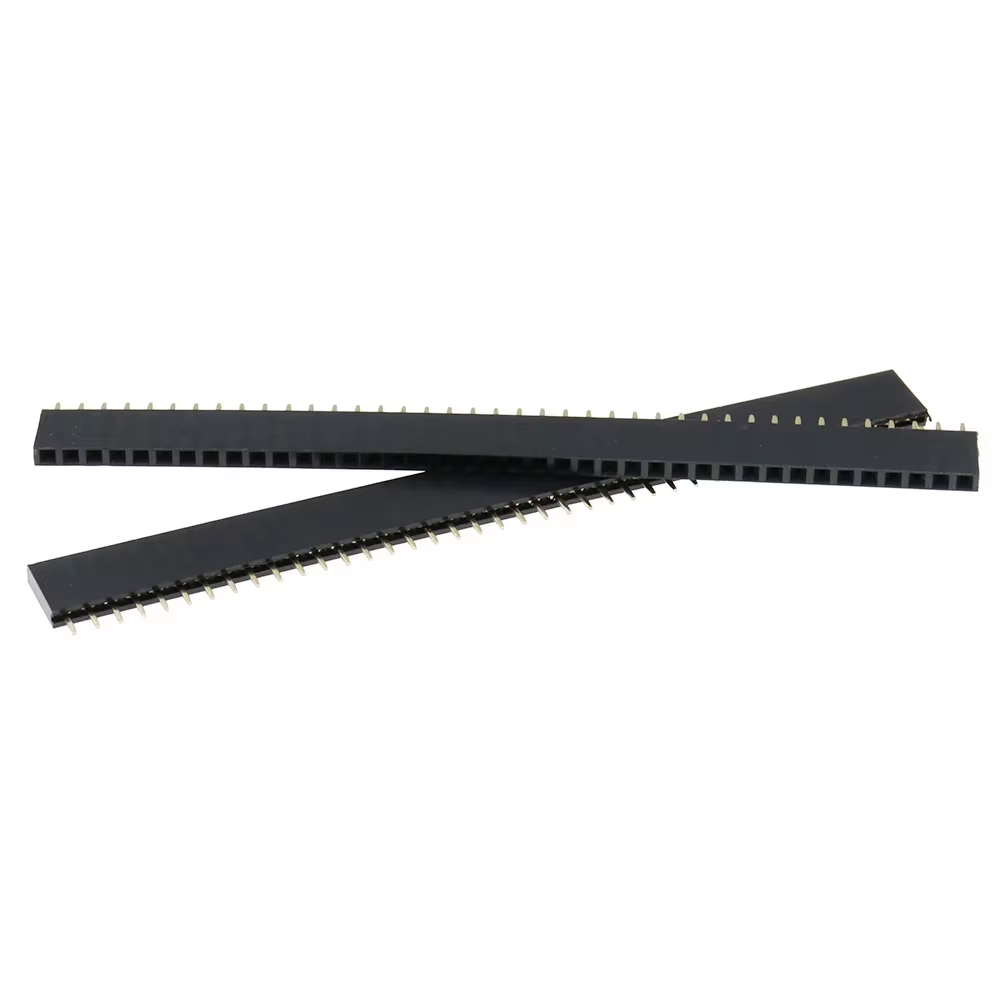 40 Pin Female Header 2.54mm Single Row - (1×40)