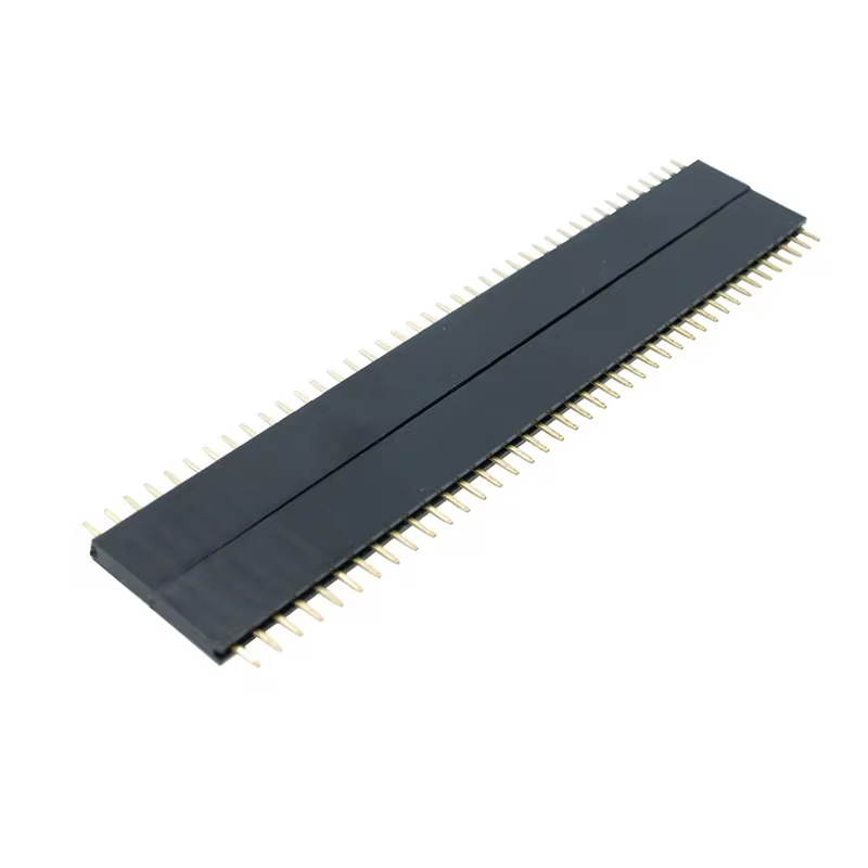 10 Pack 40 Pin Female Header 2.54mm - (1×40)