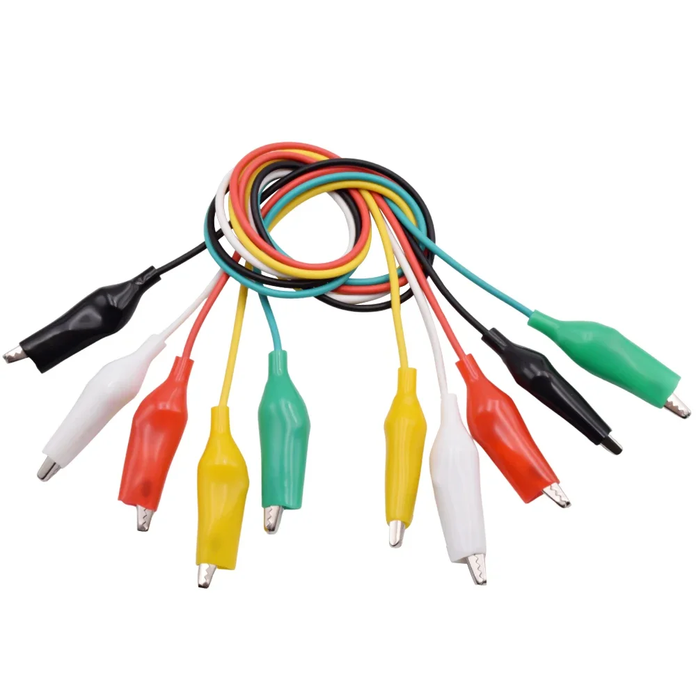 Electrical Alligator Clips 10 Pack