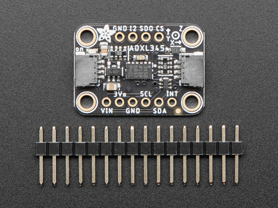 ADXL345 - Triple-Axis Accelerometer (+-2g/4g/8g/16g) w/ I2C/SPI - STEMMA QT / Qwiic