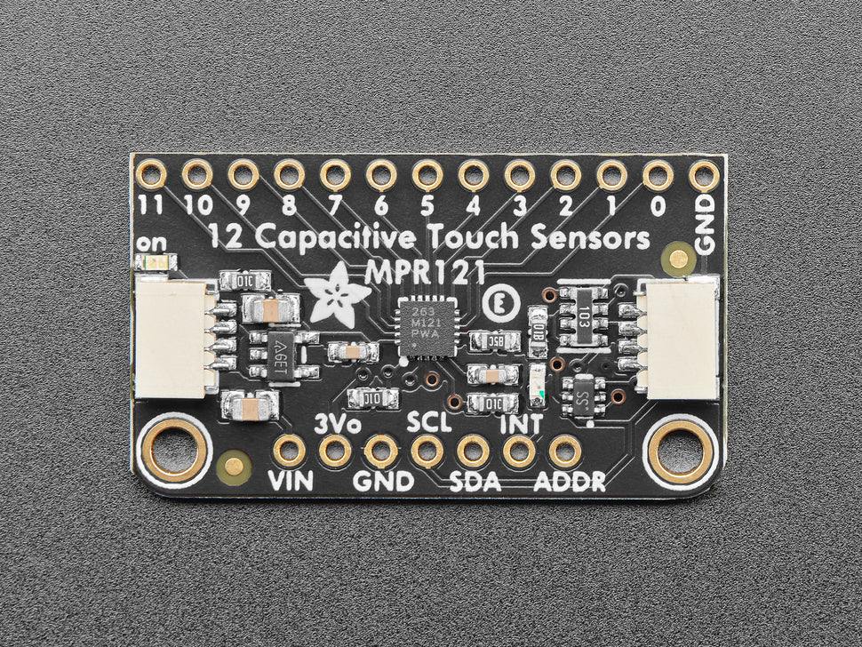 Adafruit 12-Key Capacitive Touch Sensor Breakout - MPR121 - STEMMA QT