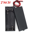 2 × AA Battery Holder Case With ON/ OFF Switch