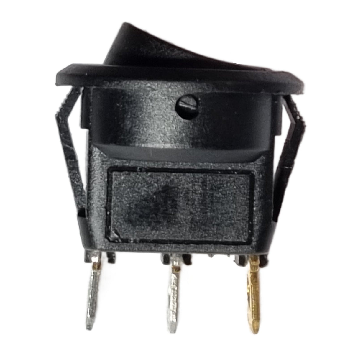 Round Illuminated Rocker Switch – ON/OFF, 3-Pin, Blue LED, 23mm