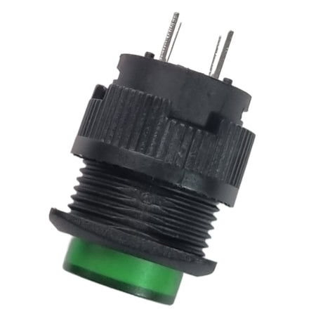 16mm Illuminated Green Momentary Push Button Switch – 4-Pin