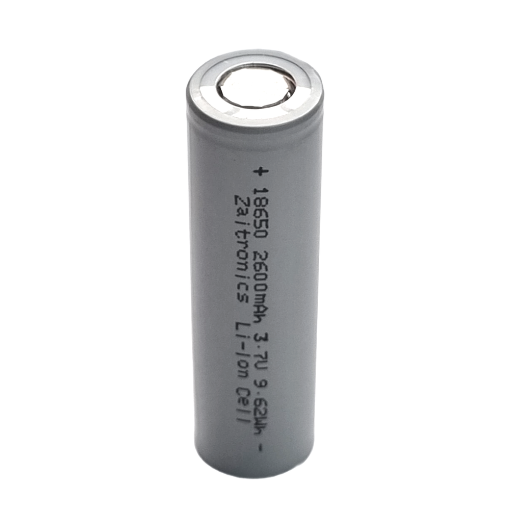 3.7V 2600mAh 18650 Cell Li-Ion Battery – Lithium Ion