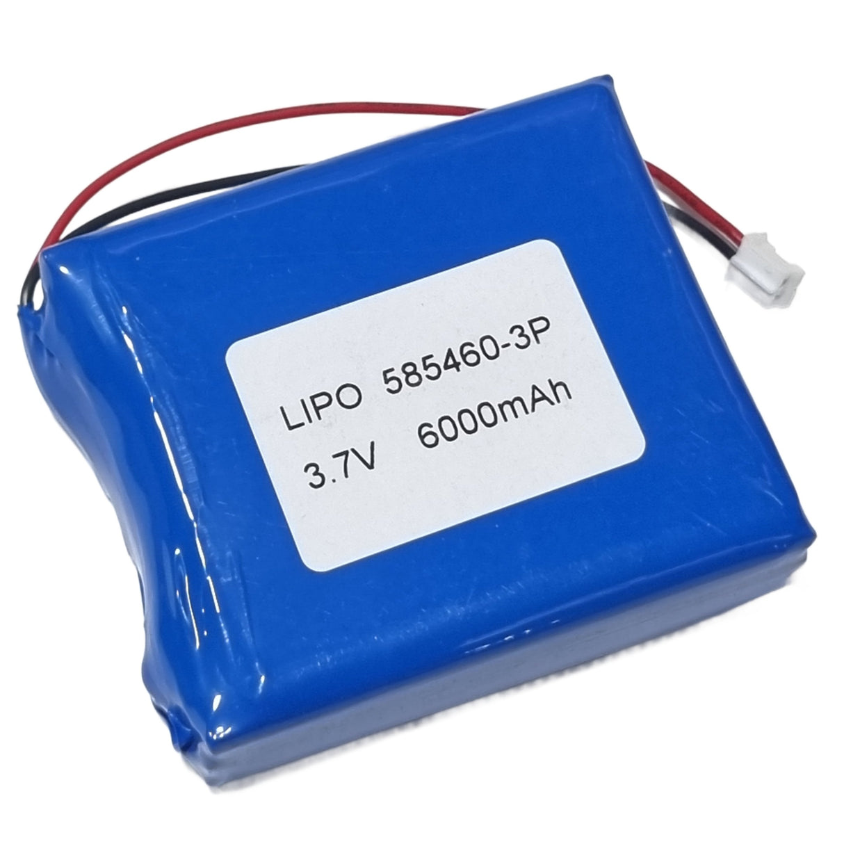 3.7V 6000mAh LiPo Battery – Lithium Polymer 585460-3P