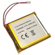 3.7V 2500mAh LiPo Battery – Lithium Polymer PL606066