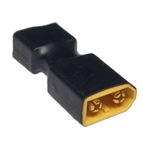XT60 Male to T-Plug Female Adapter