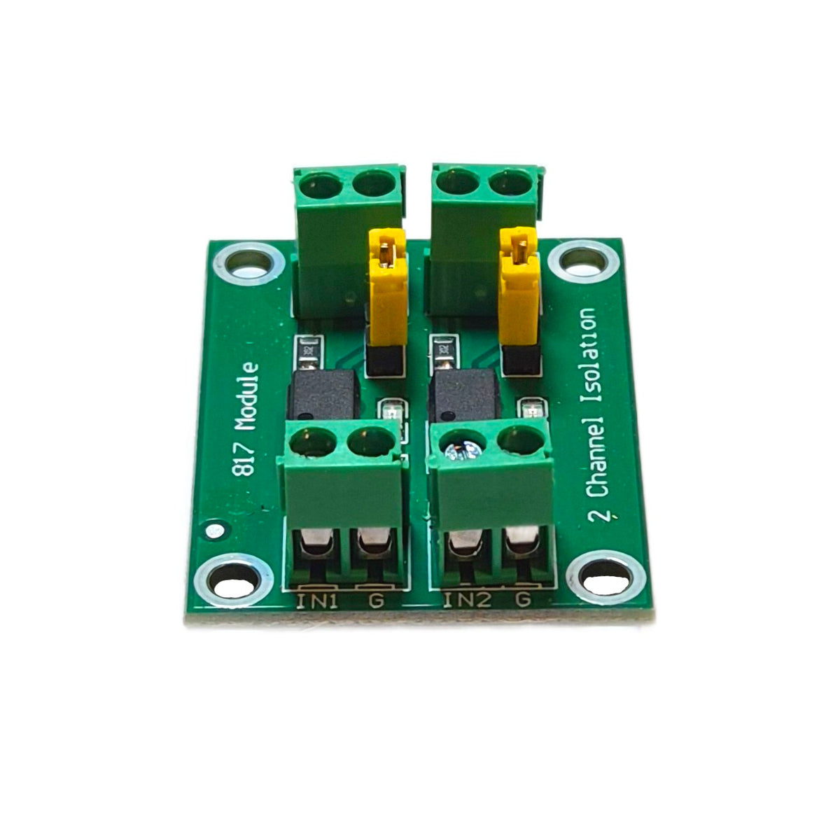2 Channel PC817 Optocoupler Isolation Module - 3-5V Input