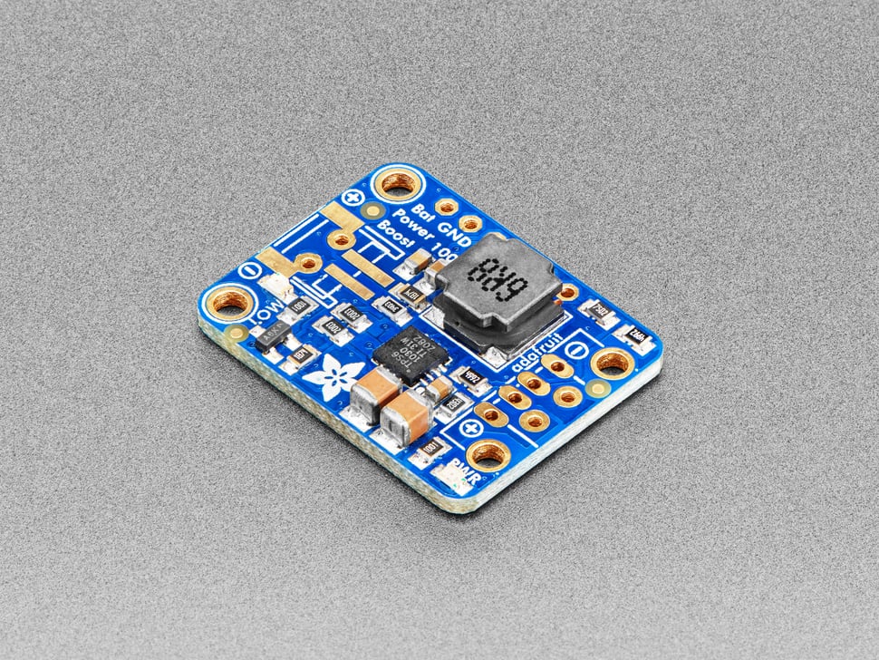 Adafruit PowerBoost 1000 Basic - 5V USB Boost @ 1000mA from 1.8V+