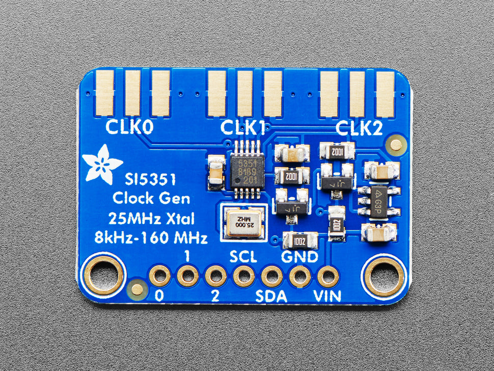 Adafruit Si5351A Clock Generator Breakout Board - 8KHz to 160MHz