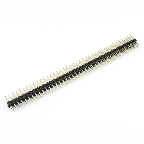 10 Pack 40×2 Pin Male Header 2.54mm - (2×40)