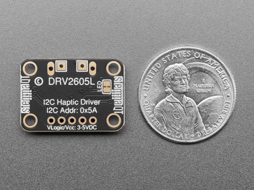 Adafruit DRV2605L Haptic Motor Controller - STEMMA QT / Qwiic