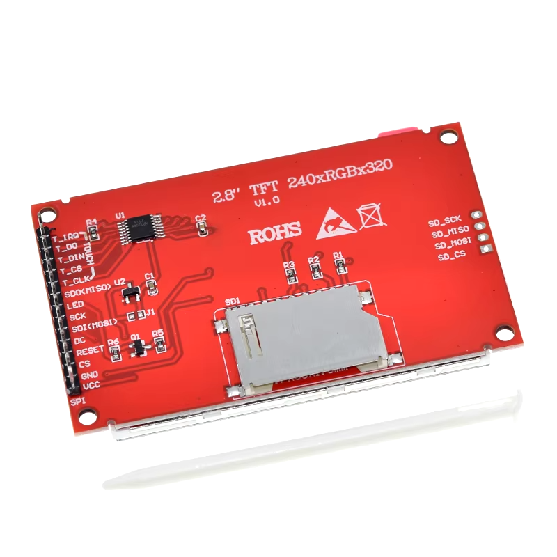 2.8" TFT LCD Touch Screen Display + Stylus - 240x320