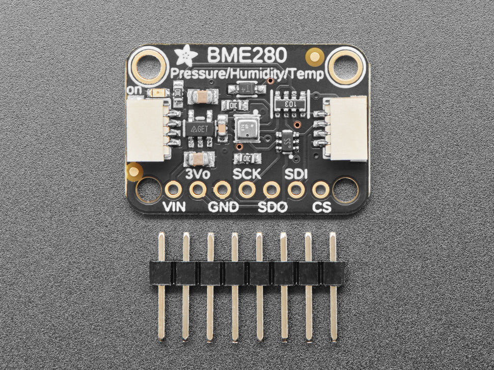 Adafruit BME280 I2C or SPI Temperature Humidity Pressure Sensor - STEMMA QT