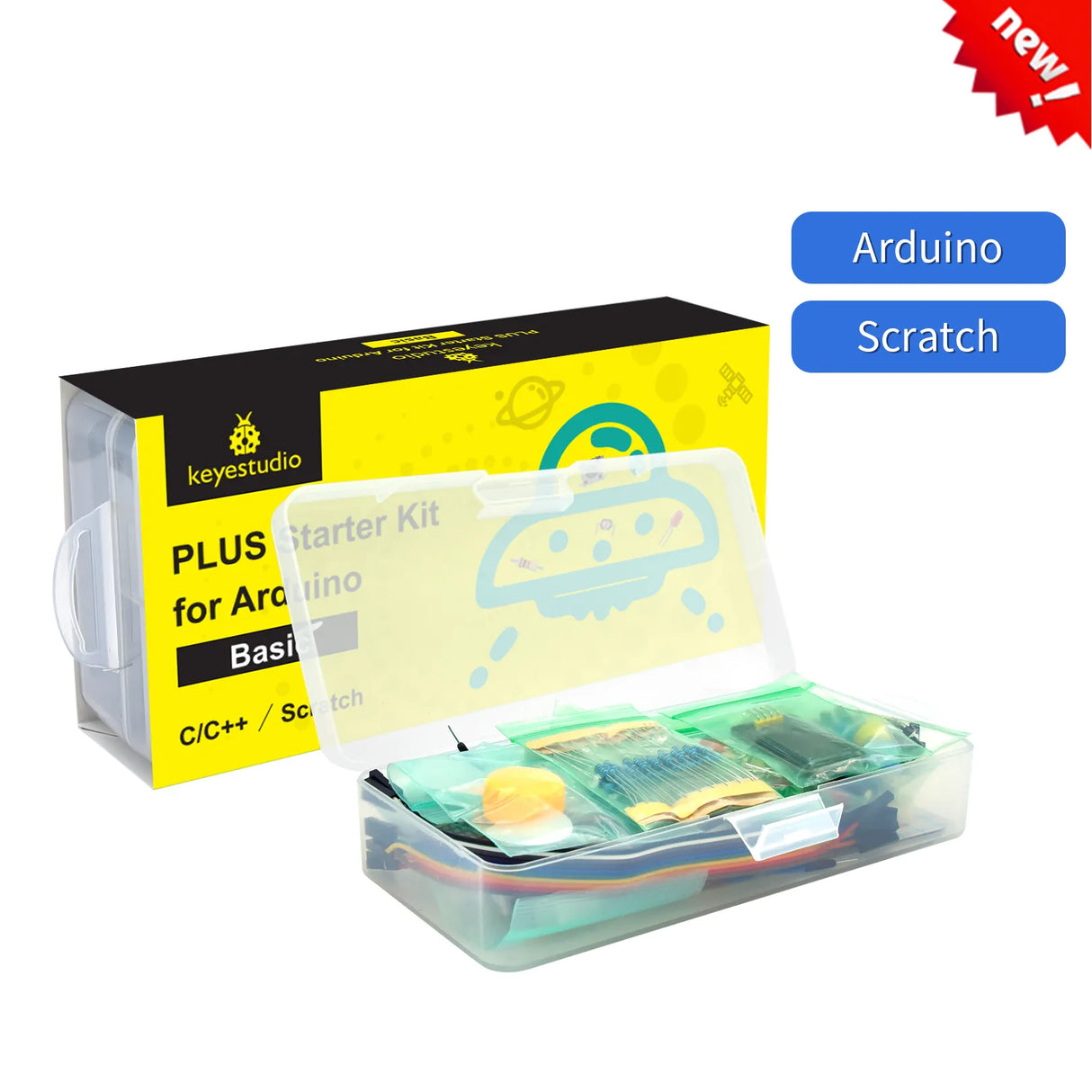 Keyestudio Plus Starter Kit for Arduino - Programming Education Kit