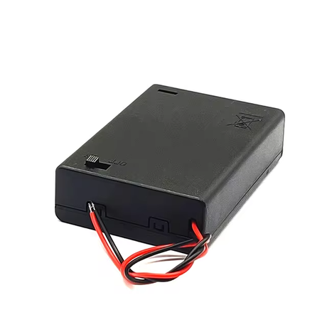 3 × AA Battery Holder Case With ON/ OFF Switch