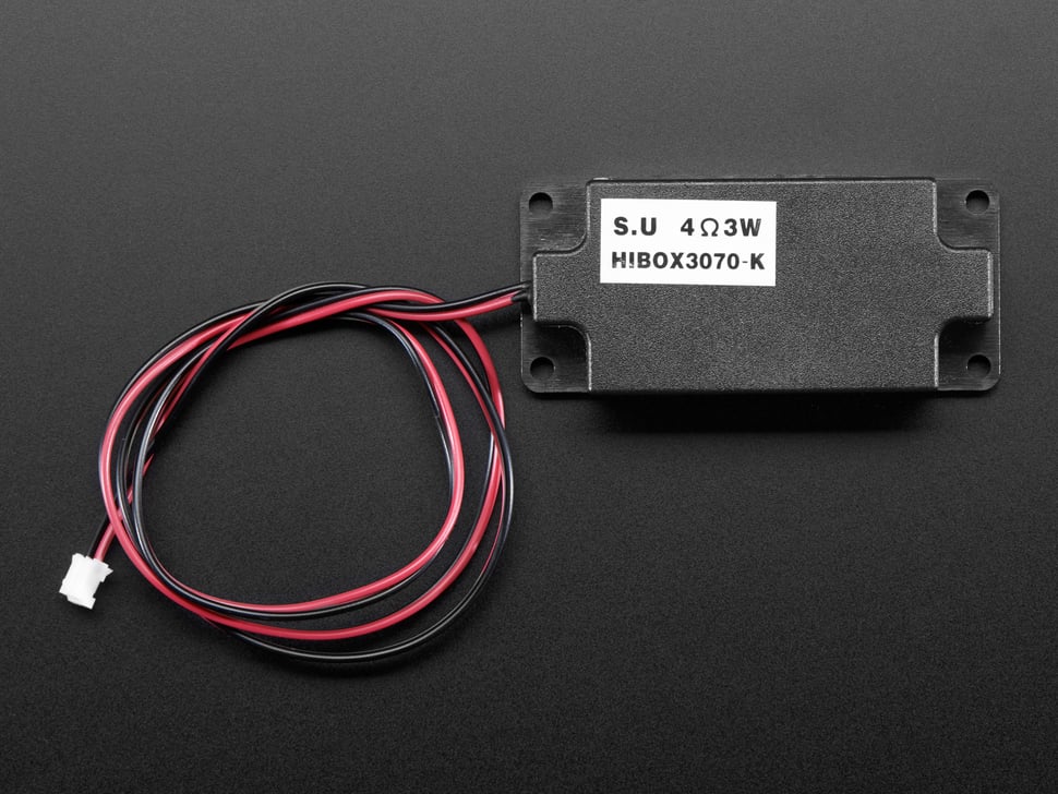 Mono Enclosed Speaker - 3W 4 Ohm