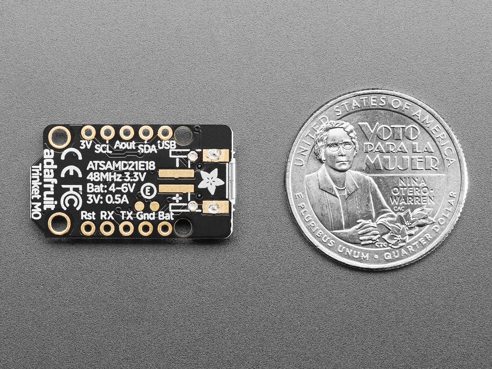 Adafruit Trinket M0 - for use with CircuitPython & Arduino IDE