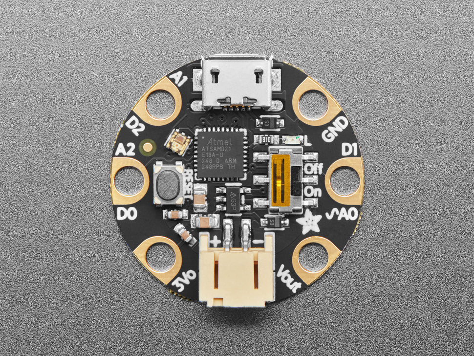 Adafruit GEMMA M0 - Miniature wearable electronic platform