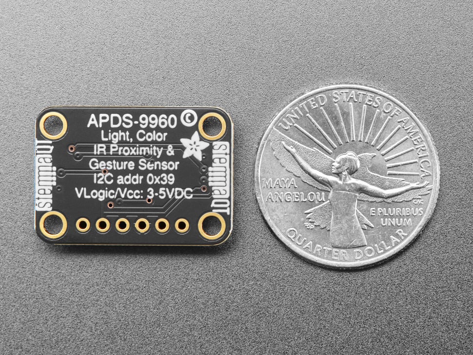 Adafruit APDS9960 Proximity, Light, RGB, and Gesture Sensor - STEMMA QT / Qwiic