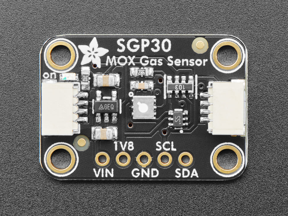 Adafruit SGP30 Air Quality Sensor Breakout - VOC and eCO2 - STEMMA QT / Qwiic