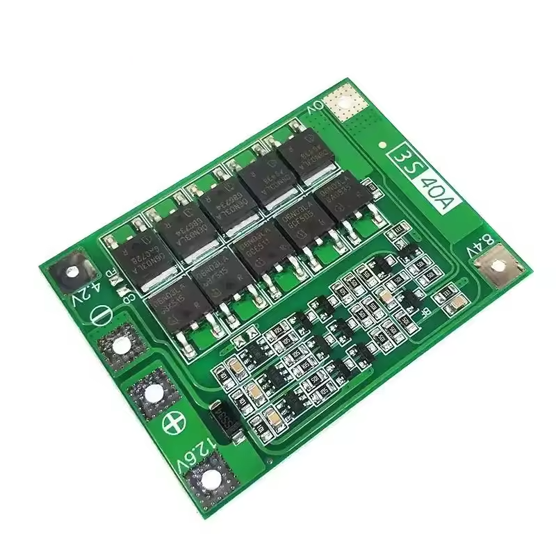 3S 40A BMS 12.6V Lithium Battery Charger Protection Board - Enhanced