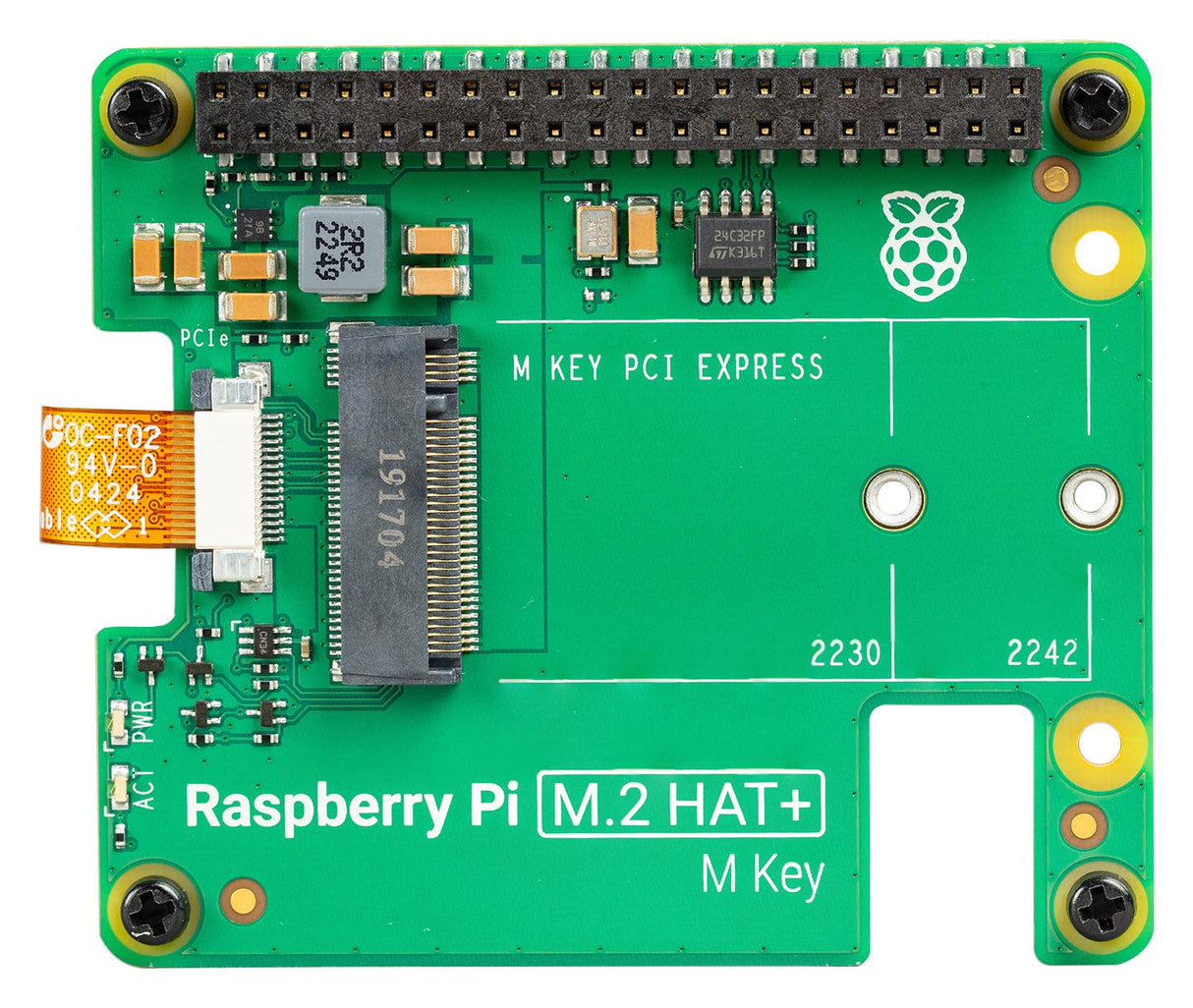 Raspberry Pi M.2 HAT+ For Raspberry Pi 5
