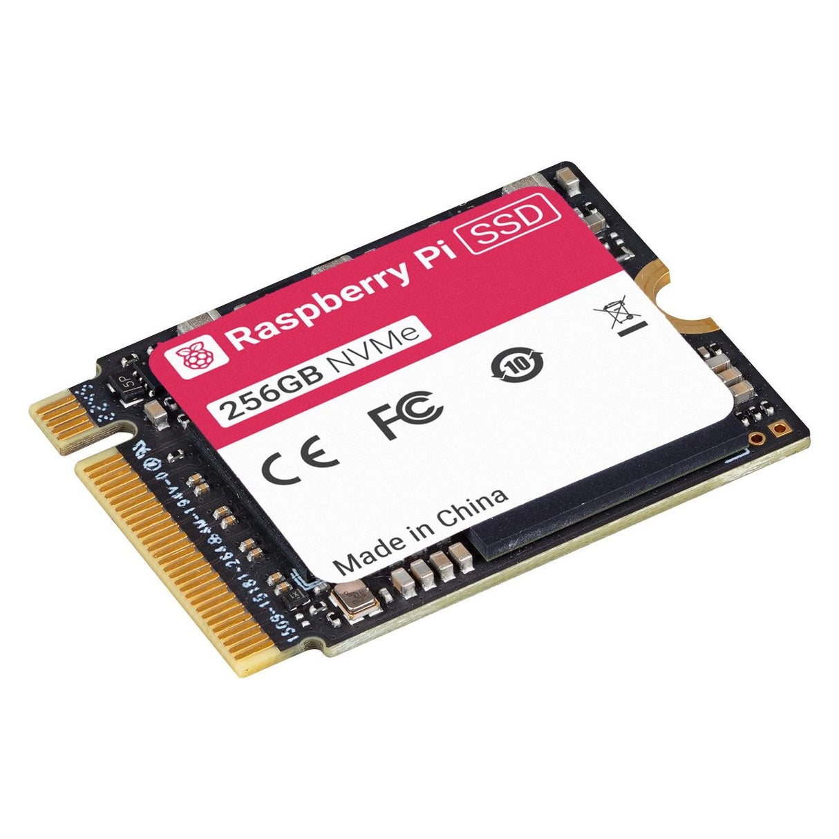 Raspberry Pi NVMe SSD – 256 GB (M.2 2230, PCIe 2.0)