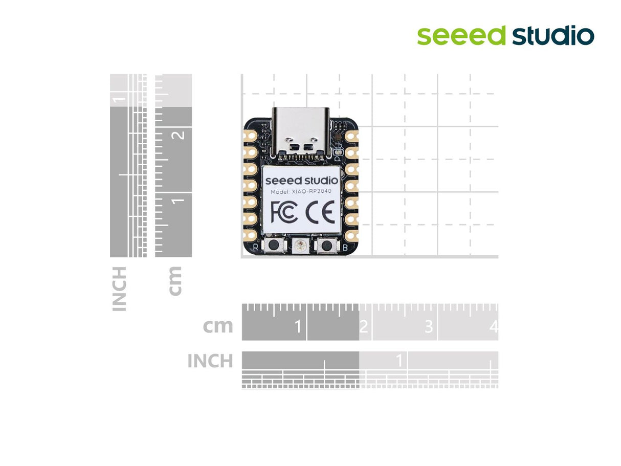 Seeed Studio XIAO RP2040 Dimensions
