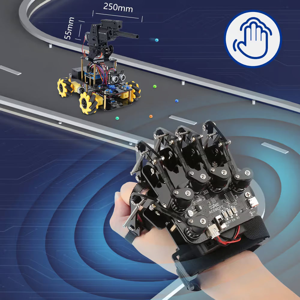 ACEBOTT Motion-Sensing Glove ESP32 Smart Kit