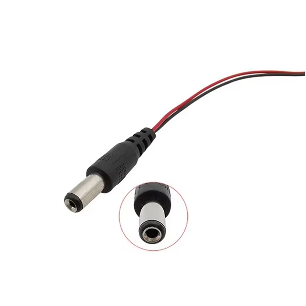 9V 'I' Type Battery Clip Snap With 2.1mm Plug