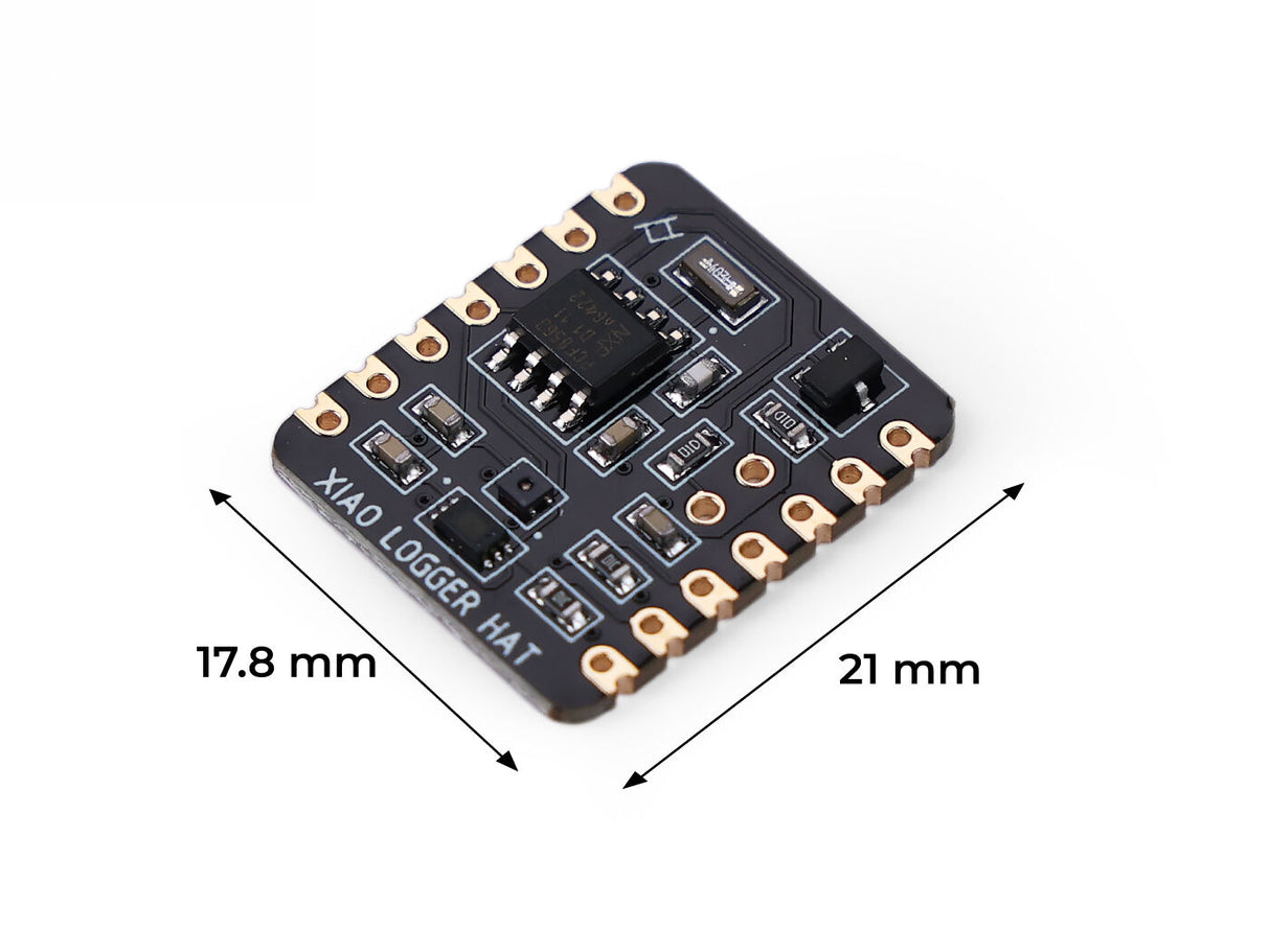XIAO Logger HAT - Temperature, Humidity & Light Sensor for XIAO Dimensions