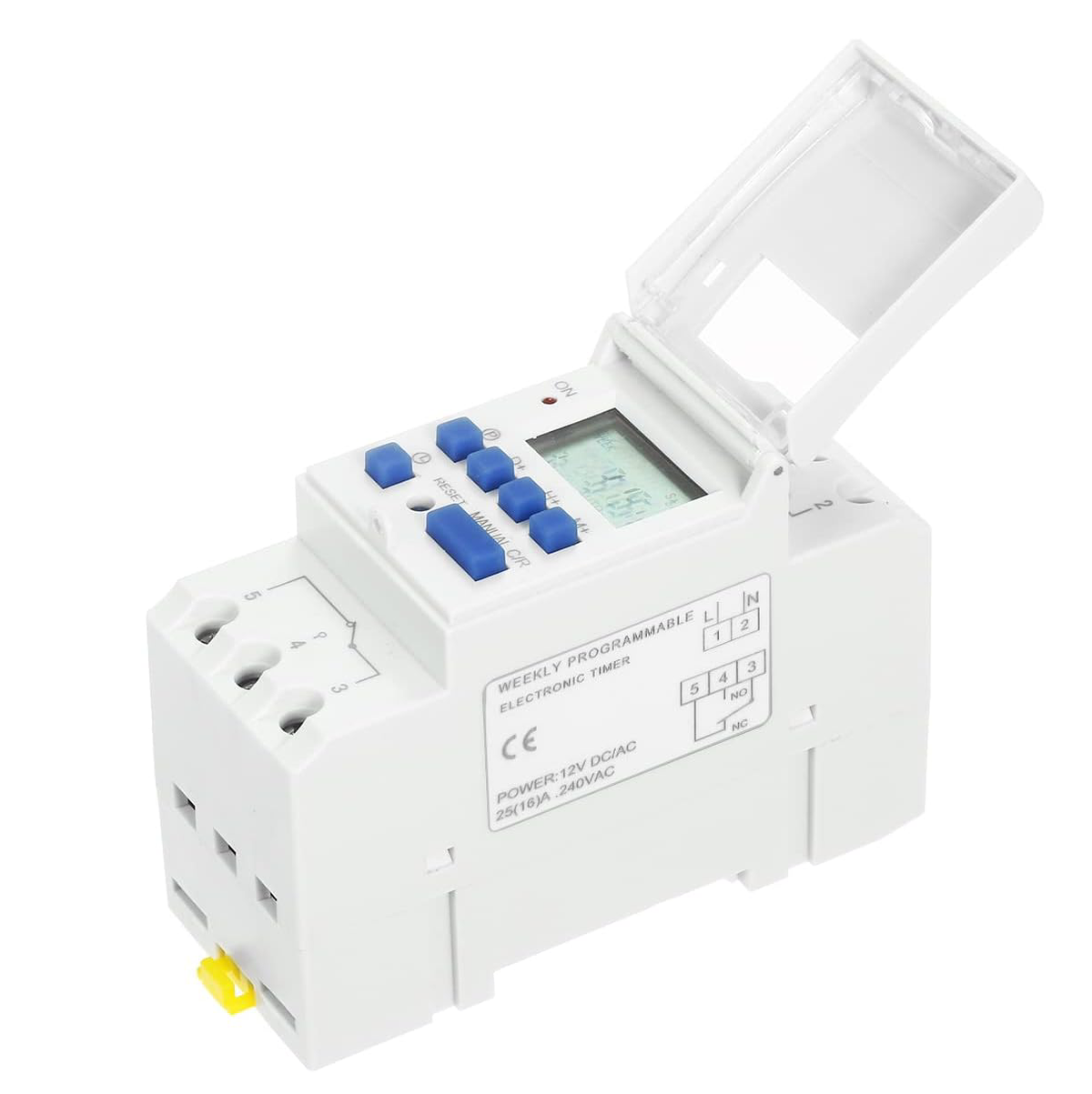 THC15A 12V DC Weekly Programmable Digital Timer Switch