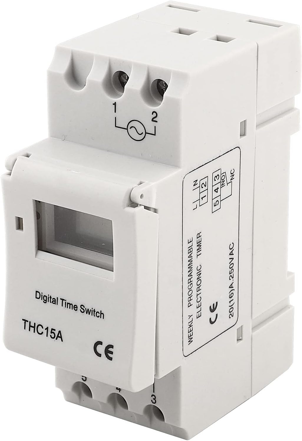 THC15A 12V DC Weekly Programmable Digital Timer Switch