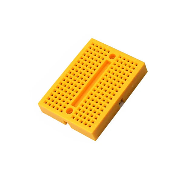 170 Tie-points Mini Solderless Breadboard - Yellow