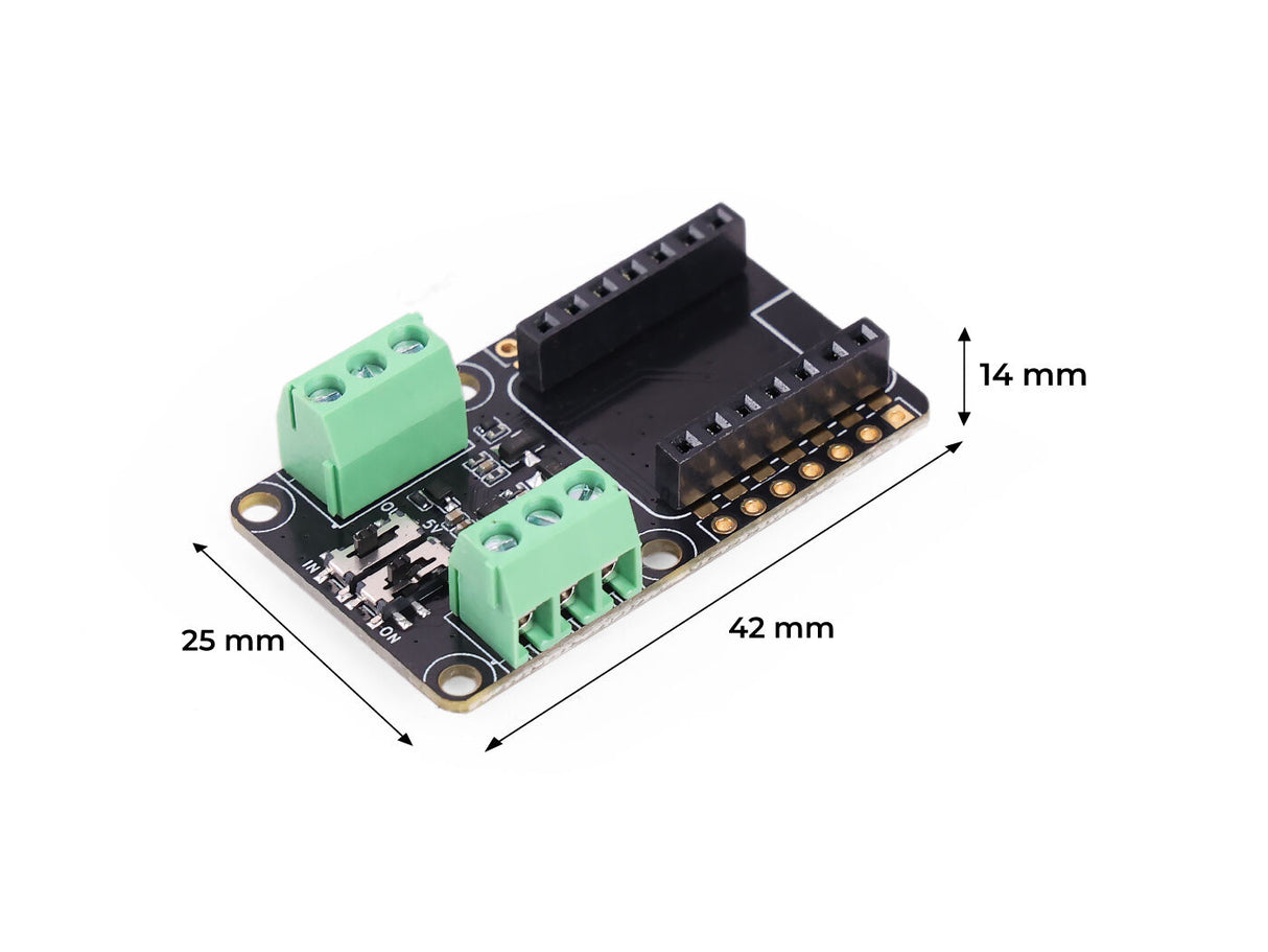 RS485 Breakout Board for Seeed Studio XIAO Dimensions