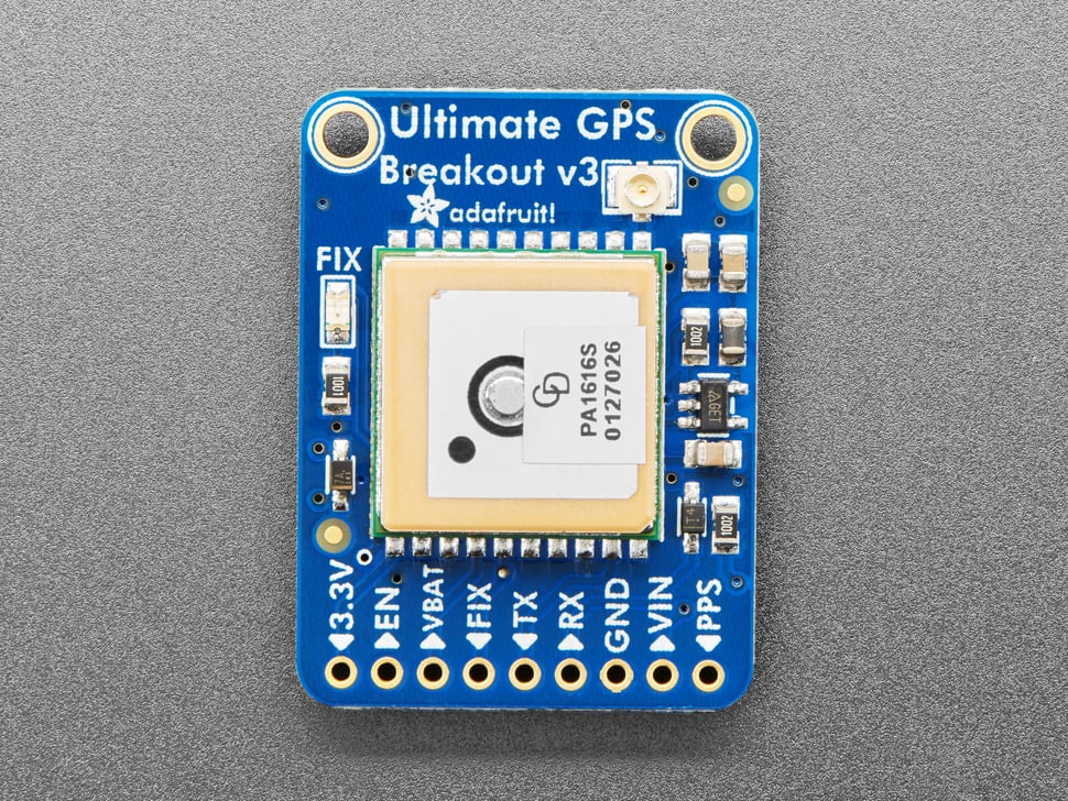 Adafruit Ultimate GPS Breakout - 66 channel w/10 Hz updates - PA1616S