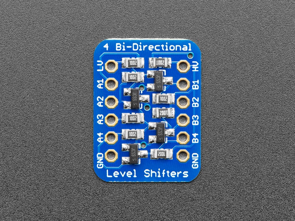 Adafruit 4-channel I2C-safe Bi-directional Logic Level Converter - BSS138