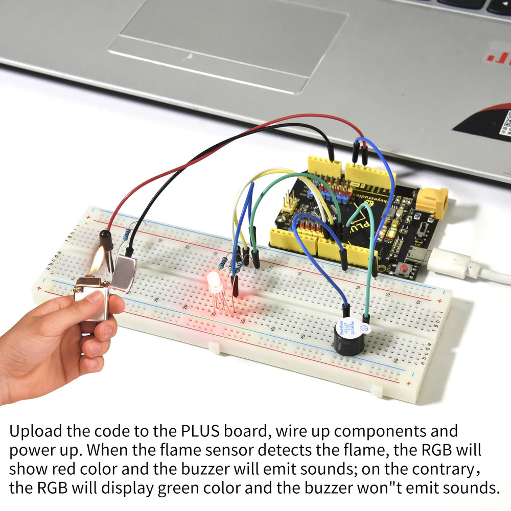 Keyestudio Plus Starter Kit for Arduino - Programming Education Kit
