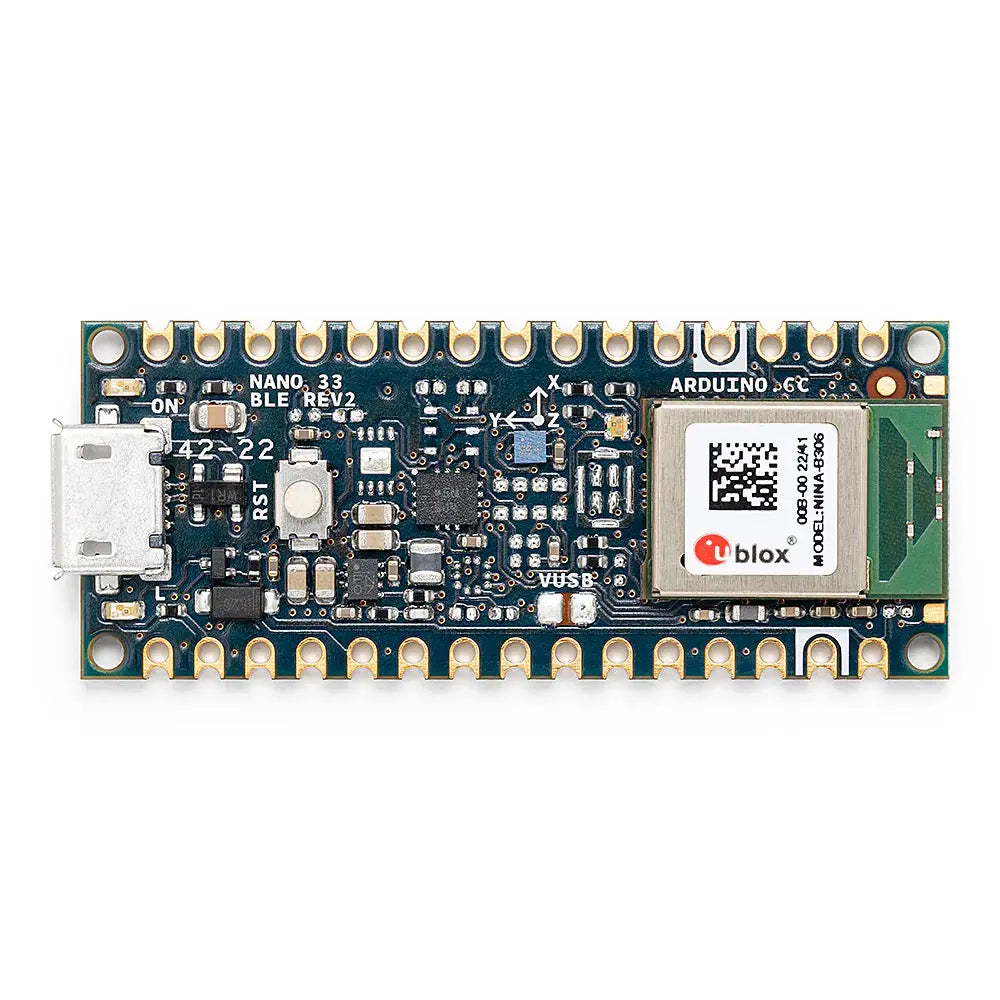 Arduino Nano 33 BLE Rev2 Official Development Board