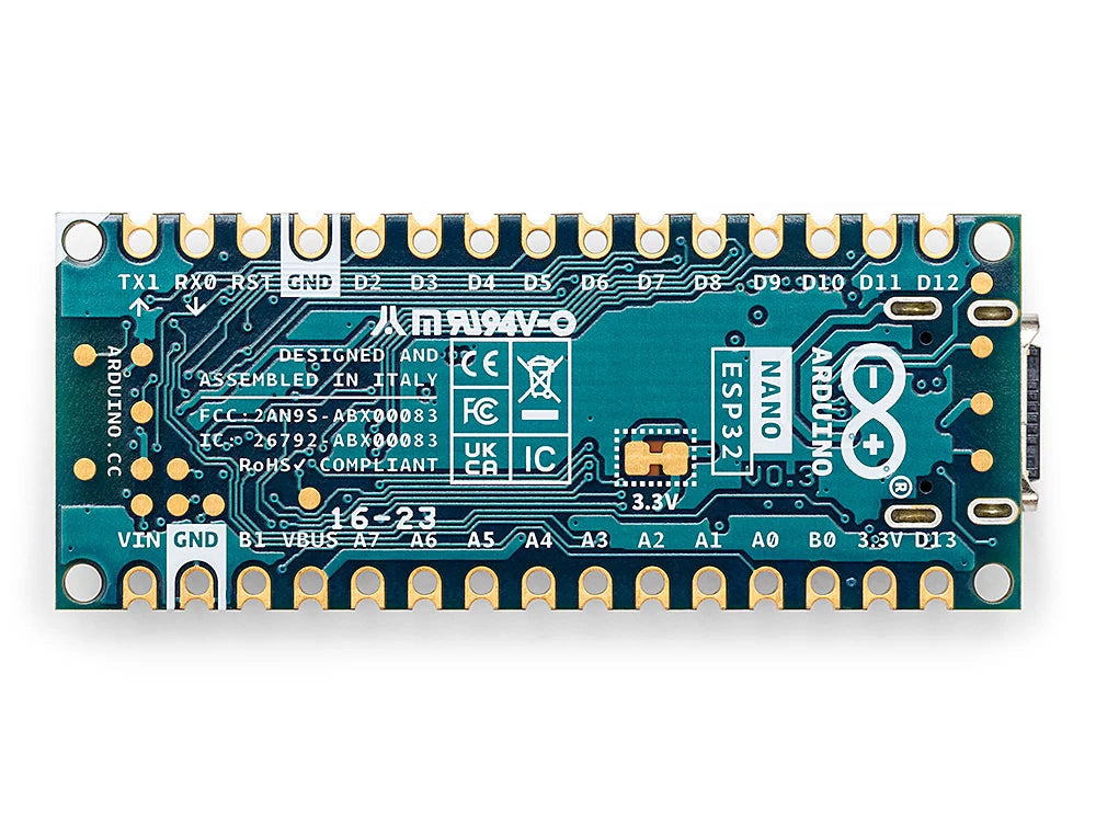 Arduino Nano ESP32 (ESP32-S3) Official Development Board
