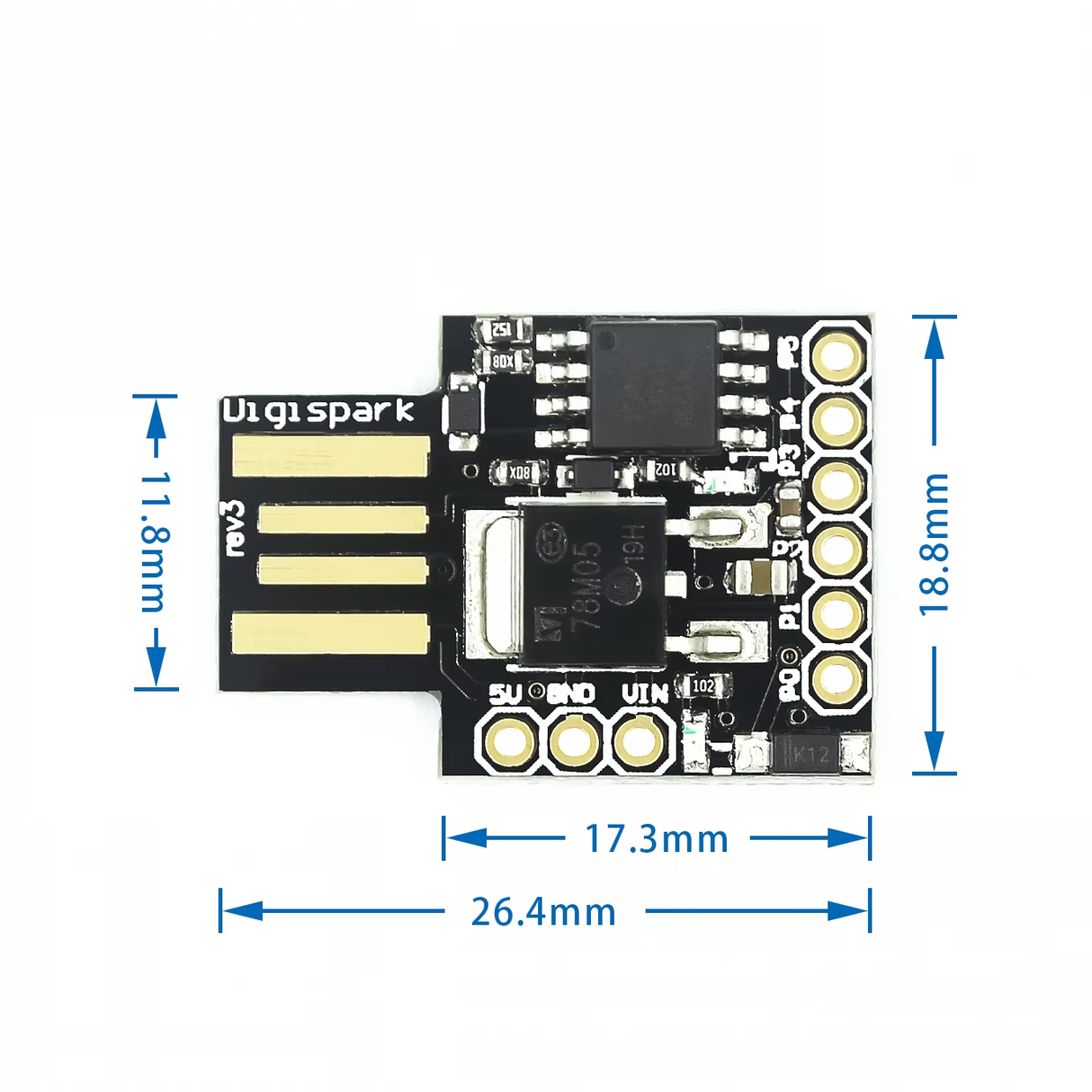 Digispark ATTINY85 Development Board