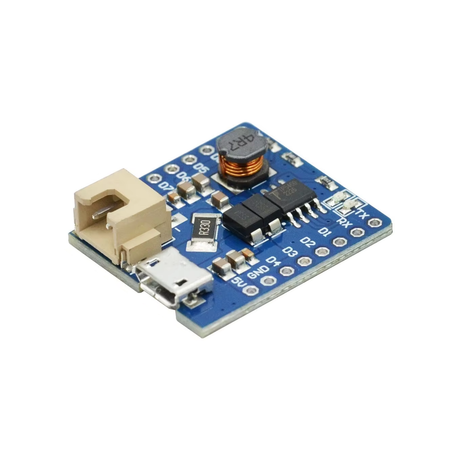D1 Mini Battery Shield V1.1 – Wemos Single Lithium Battery Charging Module