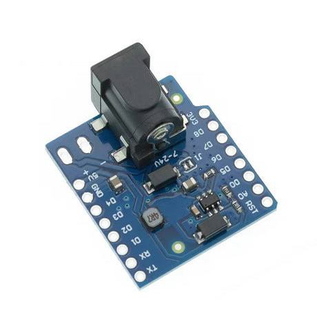 D1 Mini Battery Shield V1.1 – Wemos Single DC Plug Module